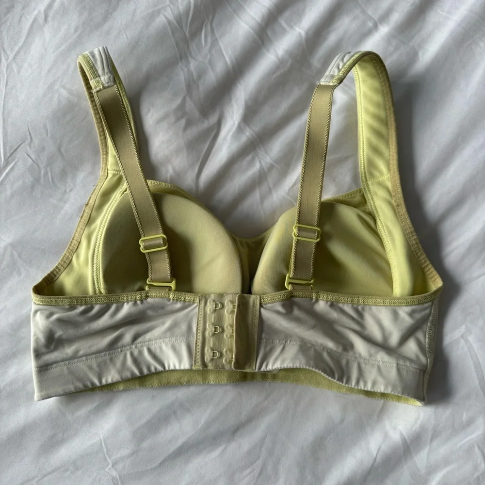 Lululemon Ta Ta Tamer High Impact Sports Bra, Mellow Yellow